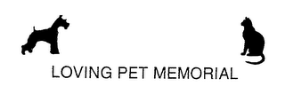 LOVING PET MEMORIAL logo