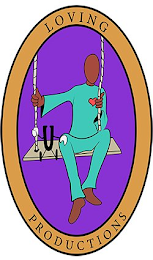 LOVING U PRODUCTIONS logo