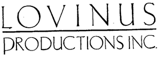 LOVINUS PRODUCTIONS INC. logo