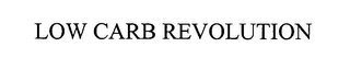 LOW CARB REVOLUTION logo