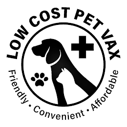 LOW COST PET VAX FRIENDLY · CONVENIENT · AFFORDABLE logo