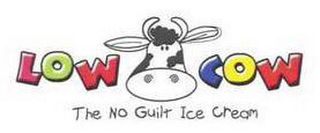 LOW COW THE NO GUILT ICE CREAM logo