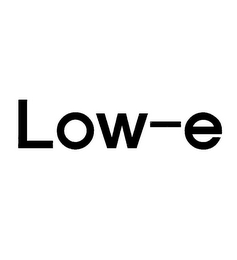 LOW-E logo