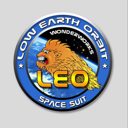 LOW EARTH ORBIT SPACE SUIT WONDERWORKS LEO logo
