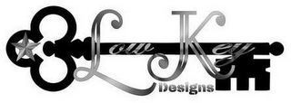 LOW KEY DESIGNS logo