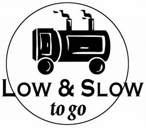 LOW & SLOW TO GO logo