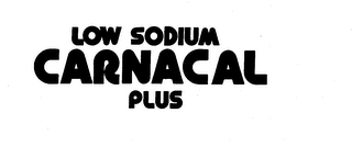 LOW SODIUM CARNACAL PLUS logo