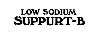 LOW SODIUM SUPPURT-B logo