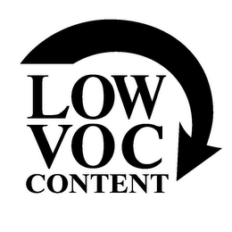 LOW VOC CONTENT logo