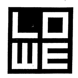 LOWE logo