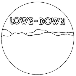 LOWE-DOWN logo