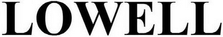 LOWELL logo