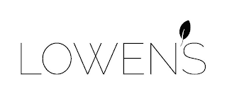 LOWEN'S logo