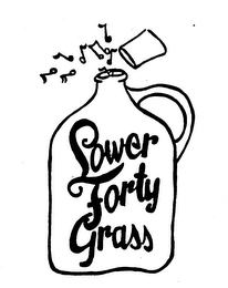 LOWER FORTY GRASS logo