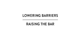 LOWERING BARRIERS RAISING THE BAR logo