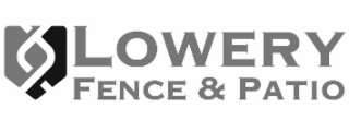 LOWERY FENCE & PATIO logo