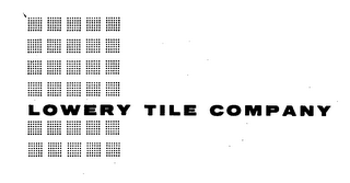 LOWERY TILE COMPANY logo