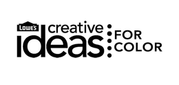 LOWE'S CREATIVE IDEAS FOR COLOR logo