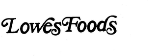 LOWES FOODS logo