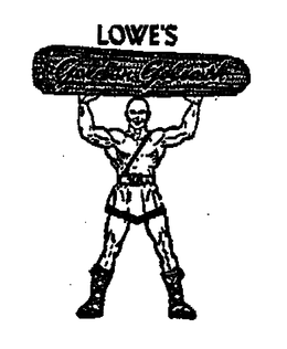 LOWE'S GOLDEN GOLIATH logo