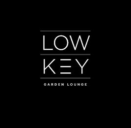 LOWKEY GARDEN LOUNGE logo