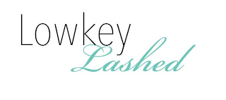 LOWKEY LASHED logo