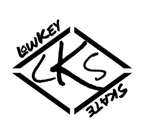 LOWKEY SKATE LKS logo