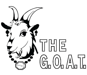 LOWKEY THE G.O.A.T. logo