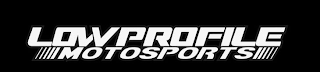 LOWPROFILE MOTOSPORTS logo