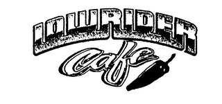 LOWRIDER CAFE logo