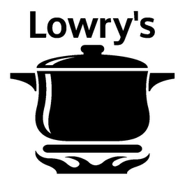 LOWRY'S logo