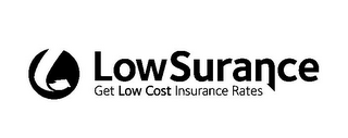 LOWSURANCE GET LOW COST INSURANCE RATES logo