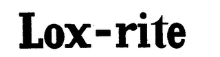 LOX-RITE logo