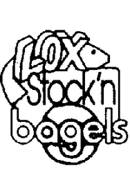 LOX STOCK'N BAGELS logo