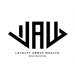 LOYALTY ABOVE WEALTH MEDIA PRODUCTIONS logo