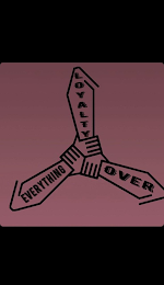 LOYALTY OVER EVERYTHING logo