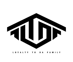 LOYALTY TO DA FAMILY L T D F logo