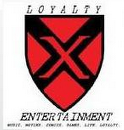 LOYALTY X ENTERTAINMENT logo