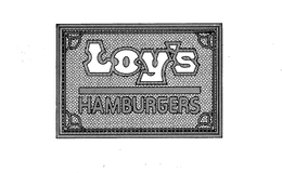LOY'S HAMBURGERS logo