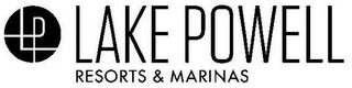 LP LAKE POWELL RESORTS & MARINAS logo