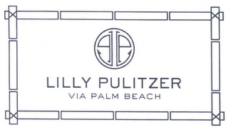 LP LILLY PULITZER VIA PALM BEACH logo