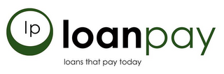 LP LOANPAY LOANS THAT PAY TODAY logo
