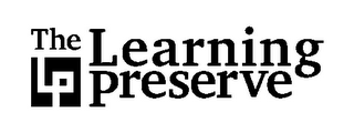 LP THE LEARNING PRESERVE logo