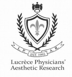 L.P.A.R. EST.1993 LUCRÈCE PHYSICIANS' AESTHETIC RESEARCH logo