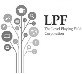 LPF THE LEVEL PLAYING FIELD CORPORATION logo