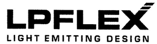 LPFLEX LIGHT EMITTING DESIGN logo