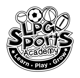 LPG SPORTS ACADEMY LEARN PLAY GROW logo