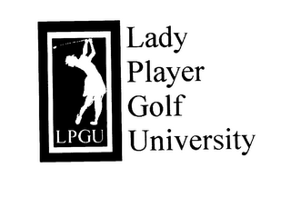 LPGU LADY PLAYER GOLF UNIVERSITY logo