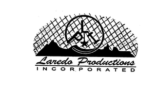 LPI LAREDO PRODUCTIONS I N C O R P O R A T E D logo