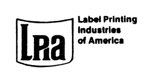 LPIA LABEL PRINTING INDUSTRIES OF AMERICA logo